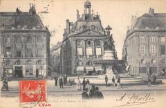 Lyon - La Place De La Bourse à Lyon