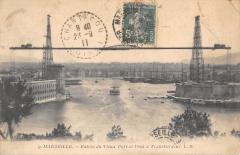 Marseille - Entree Du Vieux Port - Pont A Transbordeur à Marseille