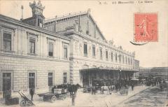 Marseille - La Gare à Marseille