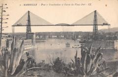 Marseille - Pont A Transbordeur Et Entree Du Vieux Port à Marseille