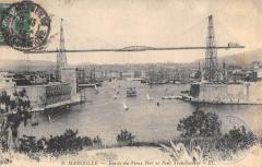 Marseille - Entree Du Vieux Port Et Pont Transbordeur à Marseille 7e Arrondissement