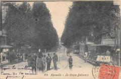 Marseille - Le Cours Belsunce - Tramway à Marseille