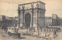 Marseille - Arc De Triomphe De La Porte D'Aix - Attelage à Marseille
