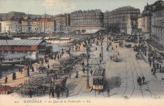 Marseille - Le Quai De La Fraternite - Tramway à Marseille