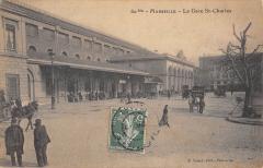 Marseille - La Gare Saint Charles à Marseille