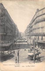 Marseille - La Rue Colbert à Marseille