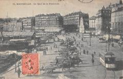 Marseille - Le Quai De La Fraternite - Attelages - Tramway à Marseille