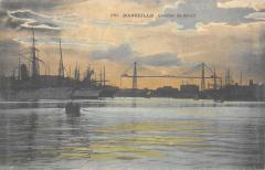 Marseille - Coucher De Soleil - Transbordeur à Marseille