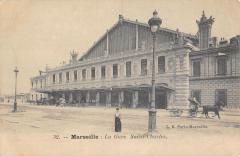 Marseille - La Gare Saint Charles à Marseille