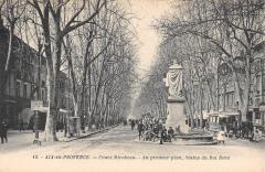 Aix En Provence - Cours Mirabeau à Aix-en-Provence