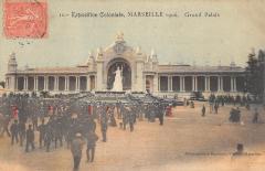 Marseille - Exposition Coloniale - Grand Palais à Marseille