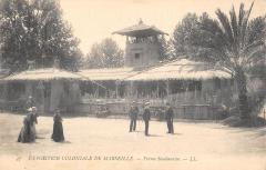 Marseille - Exposition Coloniale - Ferme Soudanaise à Marseille