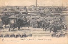 Marseille - La Joliette - Un Chantier De Debarquement - Attelage à Marseille