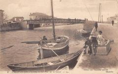 Palavas Les Flots - Le Pont Sur Le Canal à Palavas-les-Flots