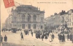 Montpellier - La Place De La Comedie à Montpellier