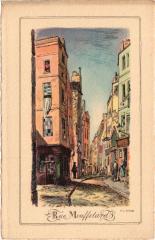 Paris 5e-Rue Mouffetards à Paris 5e