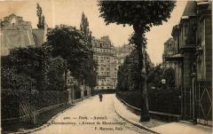 Auteuil - Villa Montmorency - Avenue de Montmorency à Paris 16e