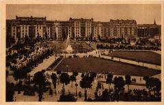 Carte postale ancienne Square Saint-Lambert
                                                                     à Paris 15e
                                