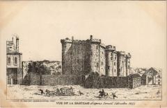 Ancien Paris. La Bastille -
													75 Paris
												