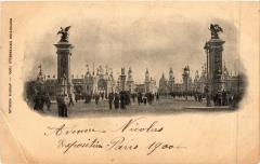 Paris Expo 1900 - Avenue Nicolas