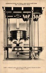 Paris (3e) Cnam - Bluteire plane circulaire à Paris 3e