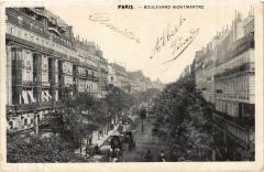 Paris 2e-Boulevard Montmartre à Paris 2e