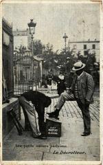 Paris Les petits metiers. Le Decrotteur