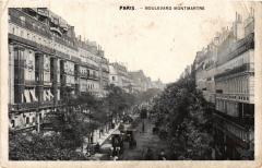 Paris 2e-Boulevard Montmartre à Paris 2e