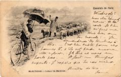 Camelots de Paris Elections - Colleur de Banlieu