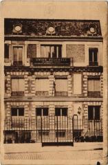 Carte postale ancienne Paris 4e 1 rue de Brissac. La Maison de l union Federale
                                                                     à Paris 4e
                                
