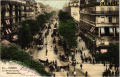Paris 2e-Boulevard Montmartre à Paris 2e