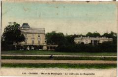 Bois de Boulogne - Le Château de Bagatelle à Paris
