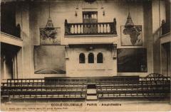 Paris 3e - Ecole Conolniale - Amphithéâtre -
																					75003 Paris 3e
																			
