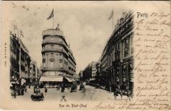 Carte postale ancienne Rue du Pont-Neuf
                                                                     à Paris 1er
                                