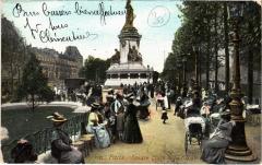 Paris 11e - Place de la République à Paris 11e