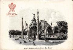 Paris Expo 1900 - Porte monumentale