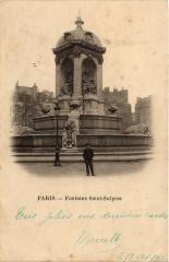 Paris 6e Paris-Fontaine Saint-Sulpice à Paris 6e