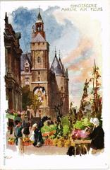 Paris 1e - Marché aux Fleurs à Paris 1er