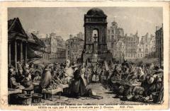 Ancien Paris - Fontaine du Marché