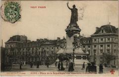 Paris 3e - Place de la République à Paris 3e