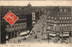 Paris - La Rue Auber à Paris
