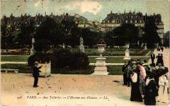Paris 1e - aux Tulieries à Paris 1er