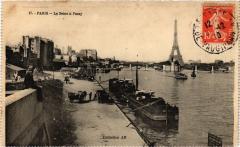 La Seine á Passy à Paris 16e