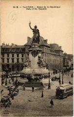 Paris 11e - Statue de la République à Paris 11e