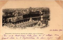 Paris Expo 1900 - Panorama Rive droite et gauche