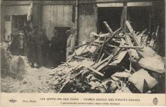 Les Zeppelins Sur Paris 7 personnes furent tuées