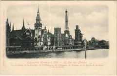 Expo 1900 Paris Rue des Nations