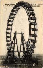 Carte postale ancienne La Grande Roue
                                                                     à Paris 7e
                                
