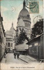 Carte postale ancienne Montmartre - Rue de la Barre
																	 à Paris 18e
								