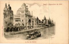 Paris Expo 1900 - La rue des Nations